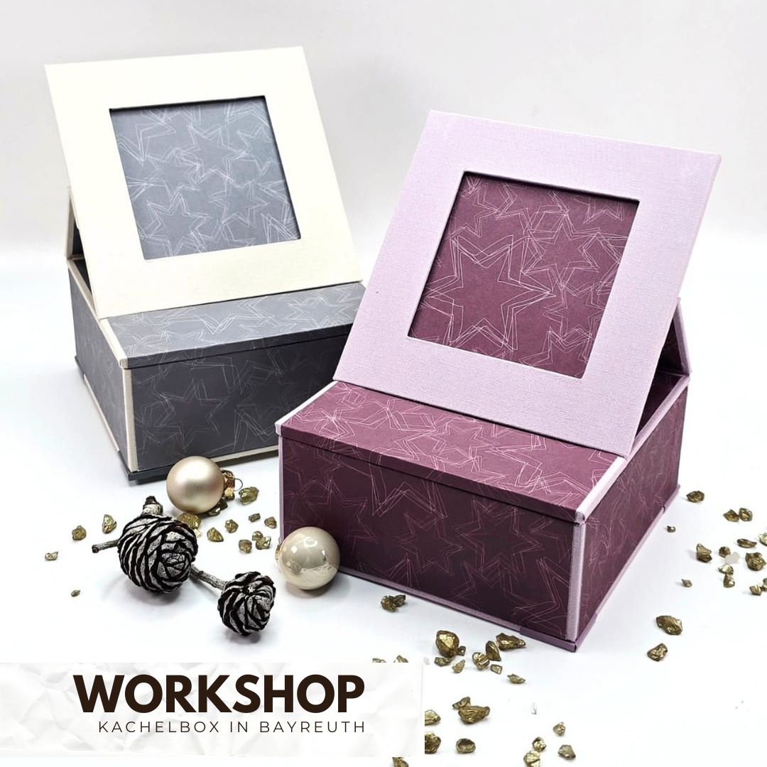 Workshop in Bayreuth Kachelbox mit Aufsteller am 14.11.2026