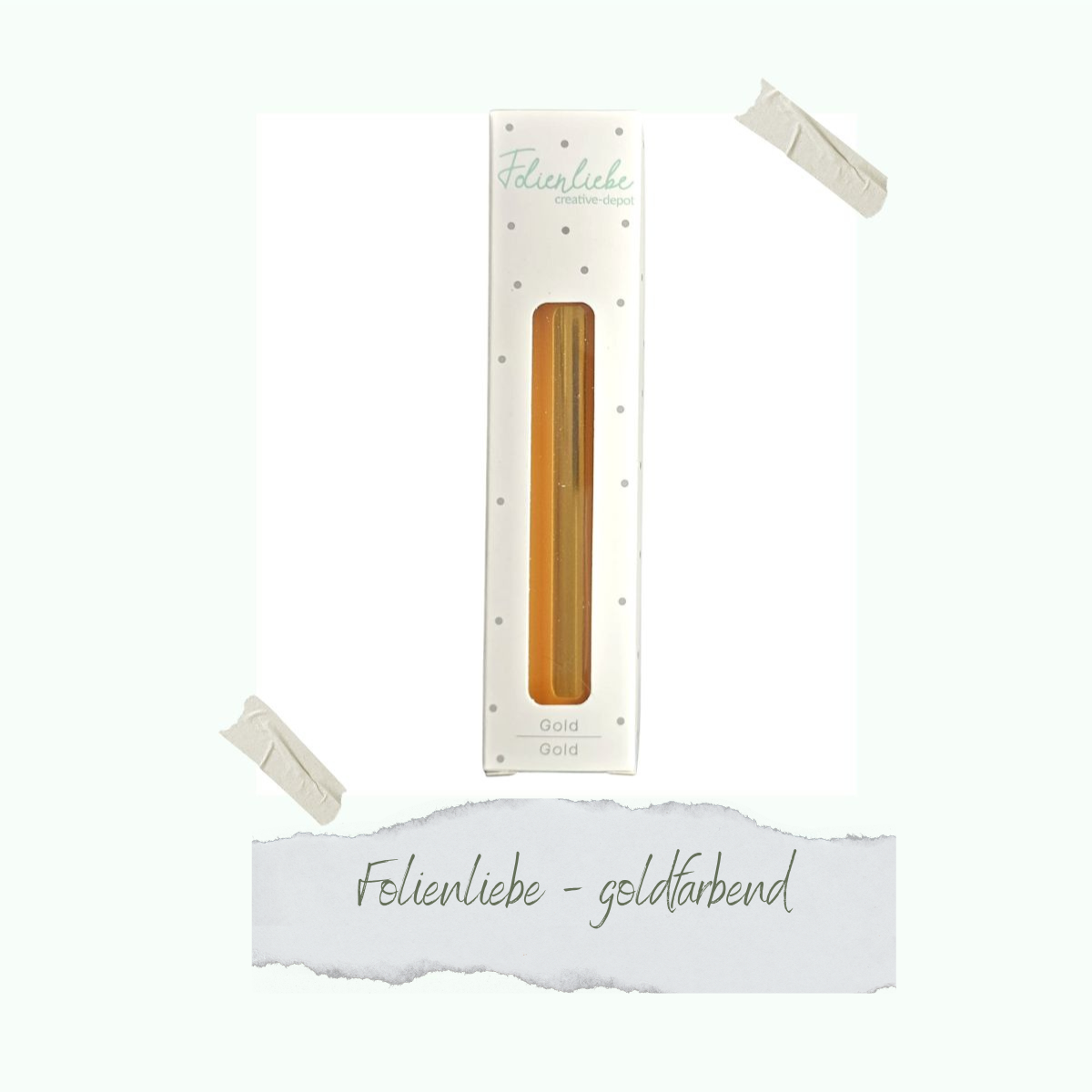 CD-FO-002 Folienliebe - goldfarbend