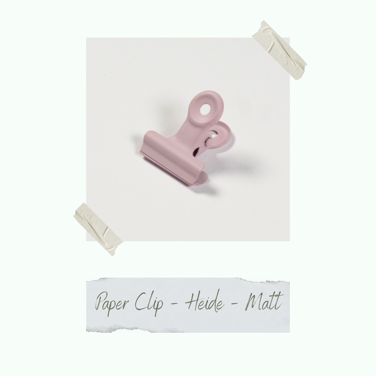CD-ZB-100_Paper-Clip-Heide-Matt Paper Clip - Heide