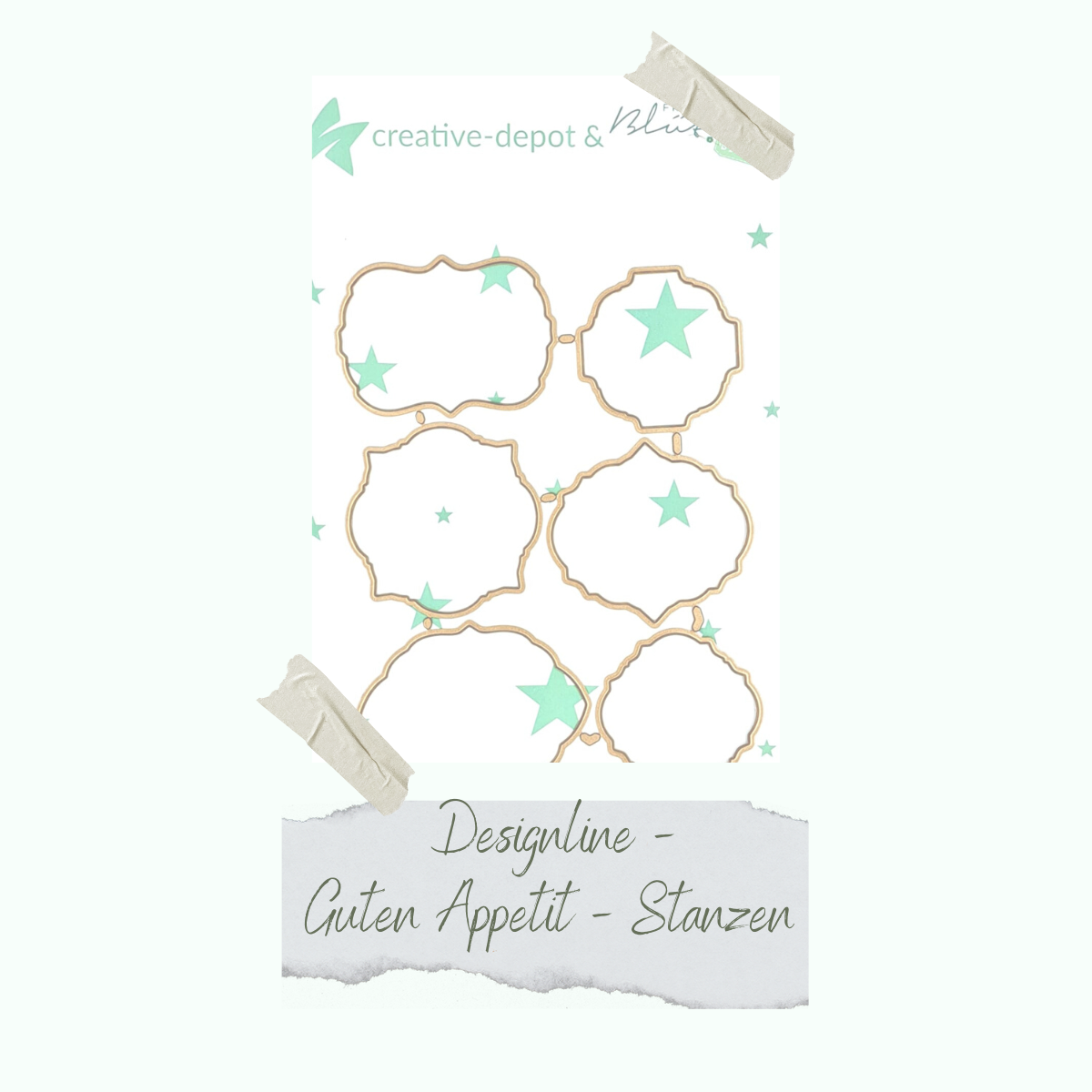 CD-Di-709-Designline-Guten-Appetit-Stanzen Die - Designline - Guten Appetit - Stanzen