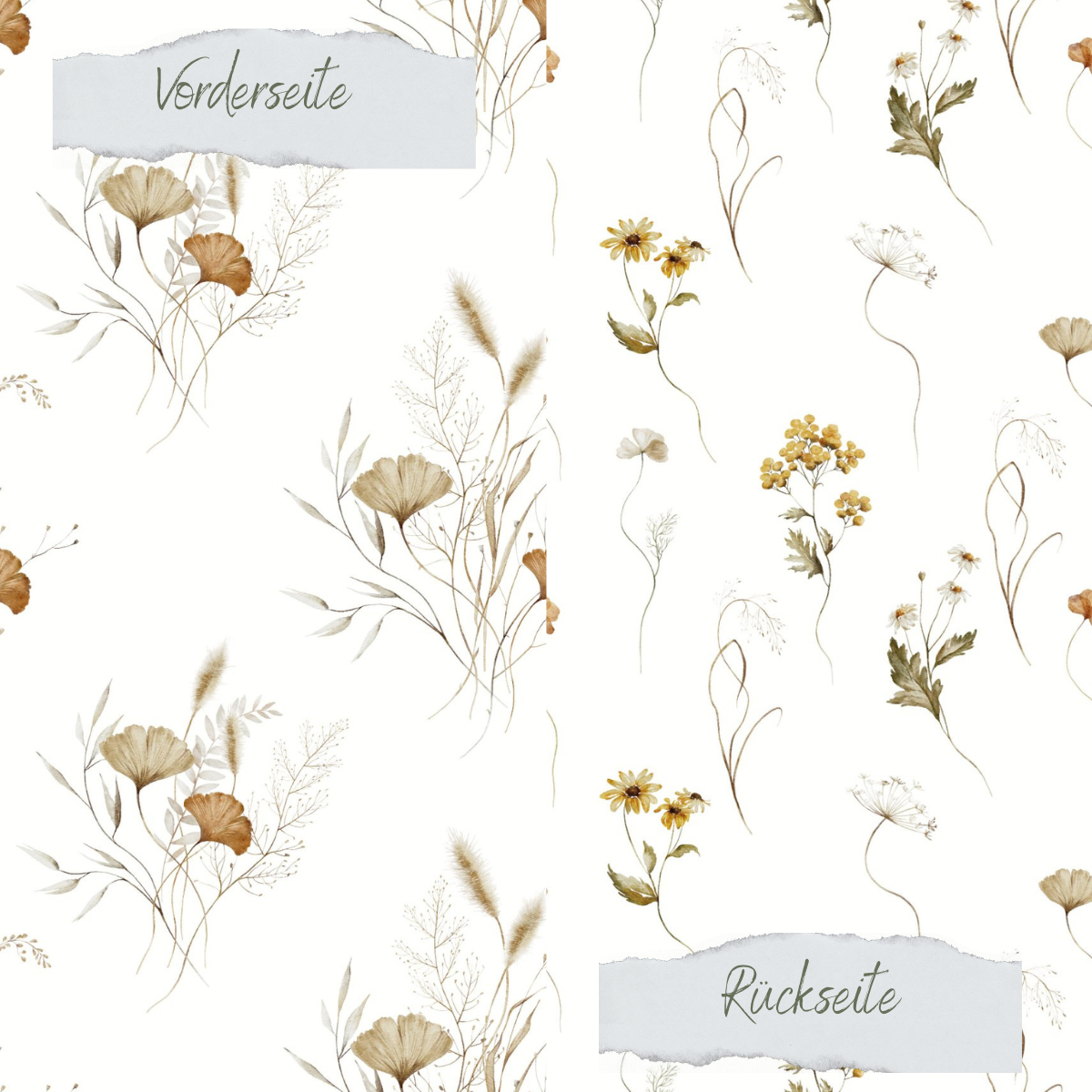 Papel decorativo - Ramilletes de otoño III - Impreso por ambas caras