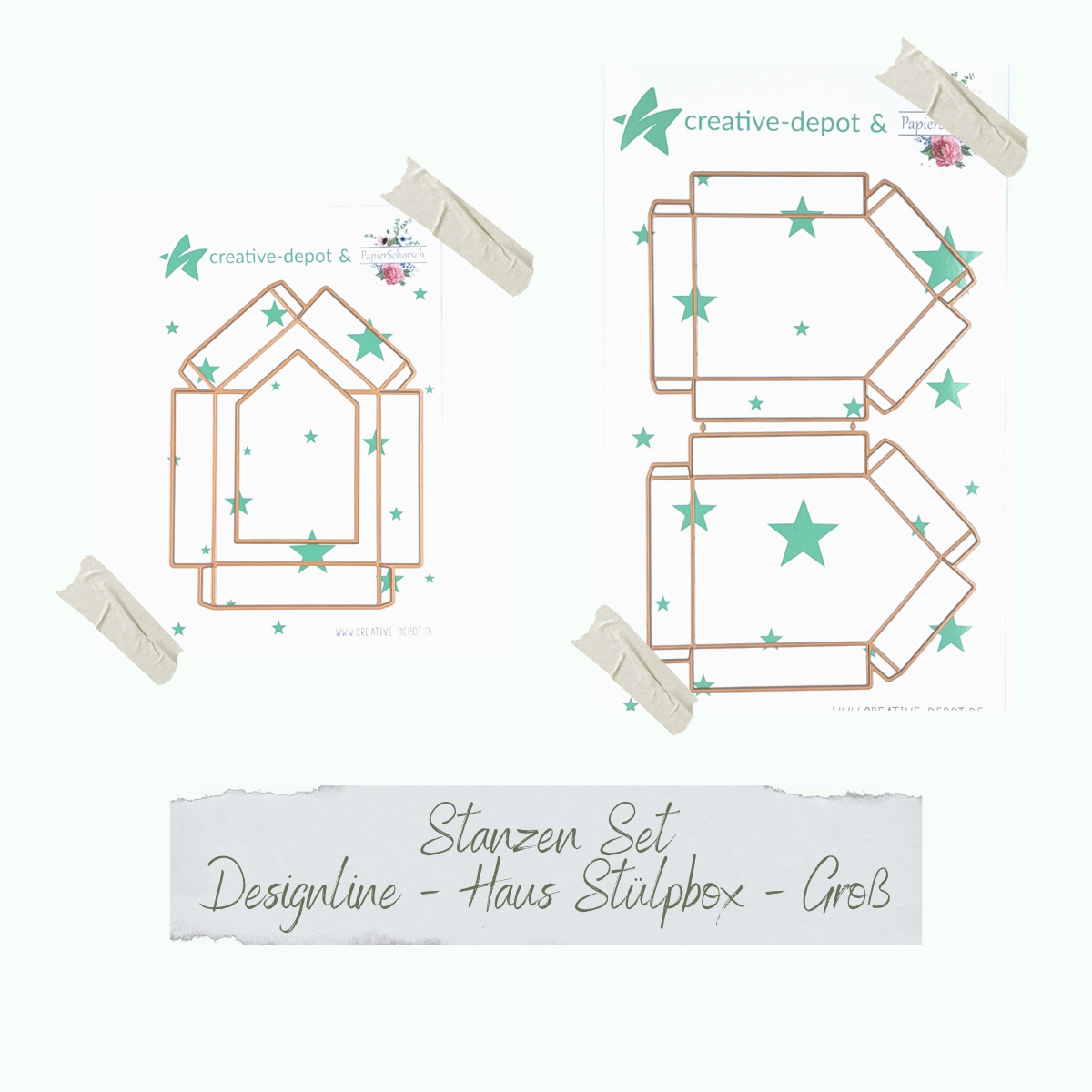 Produktbilder-Stanzen-1pxIHqPfqAYn8D Bundle - Designline - Haus Stülpbox - Groß - Stanzenset