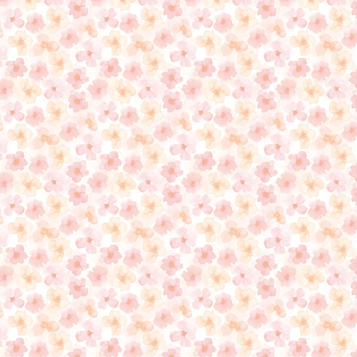 Designpapier - Aquarellblüten