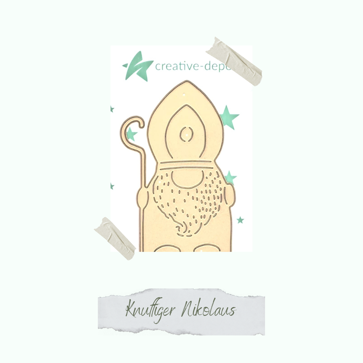 CD-DI-754-Knuffiger-Nikolaus Die - Knuffiger Nikolaus