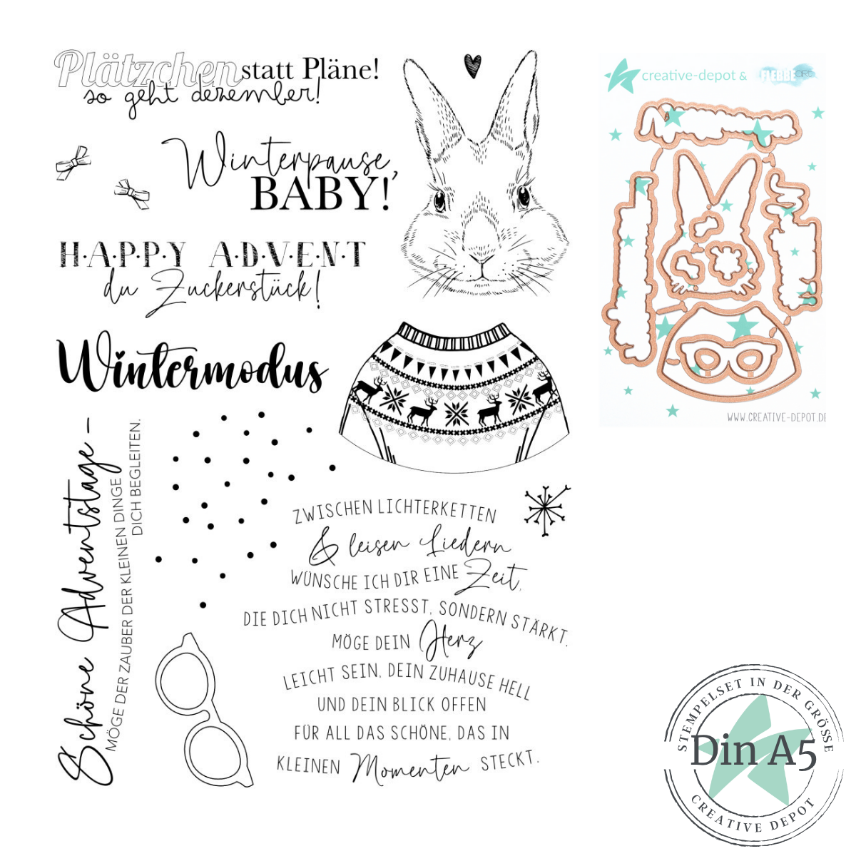 Bundle - Weihnachtshäsin Karla