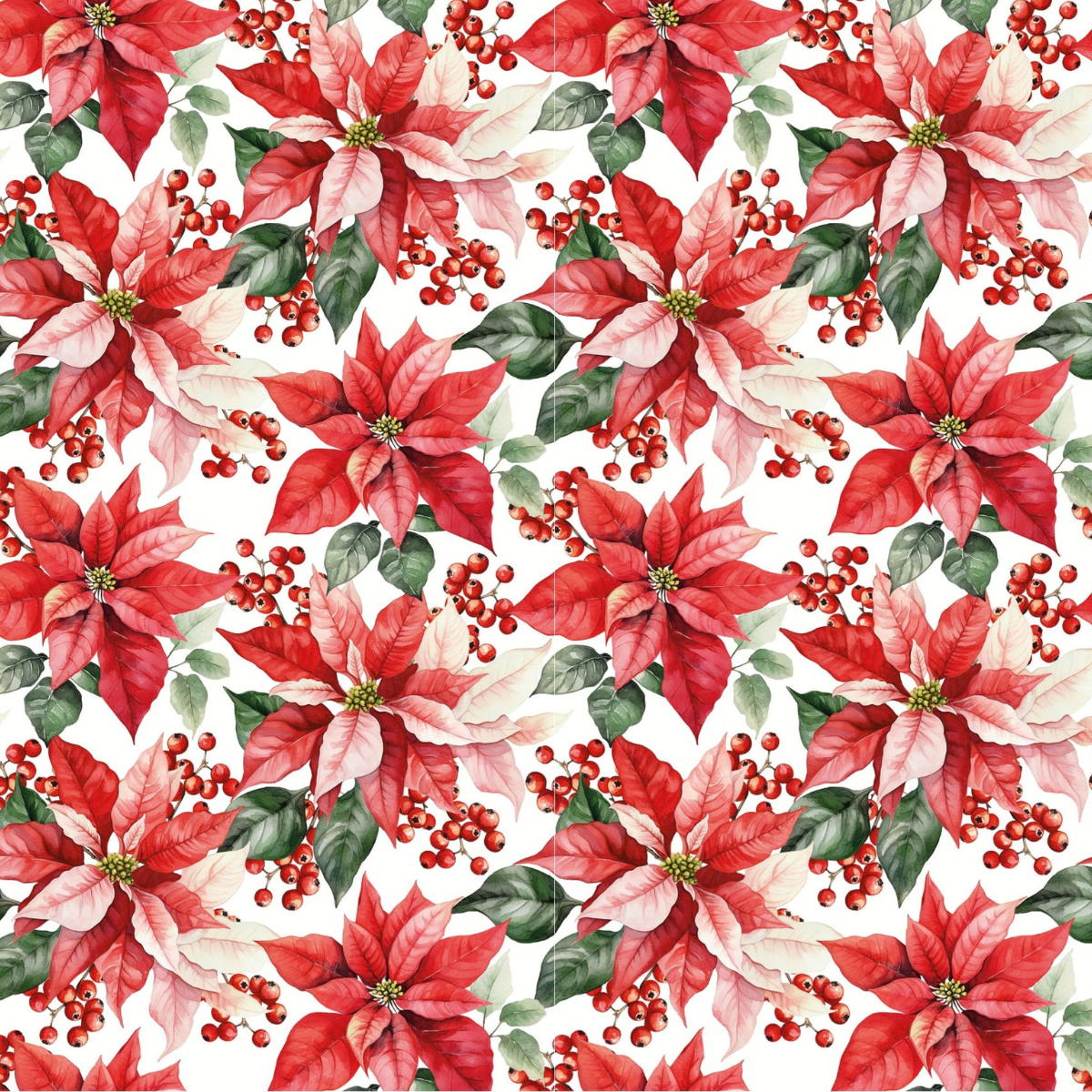 Designer paper – Magnificent poinsettia