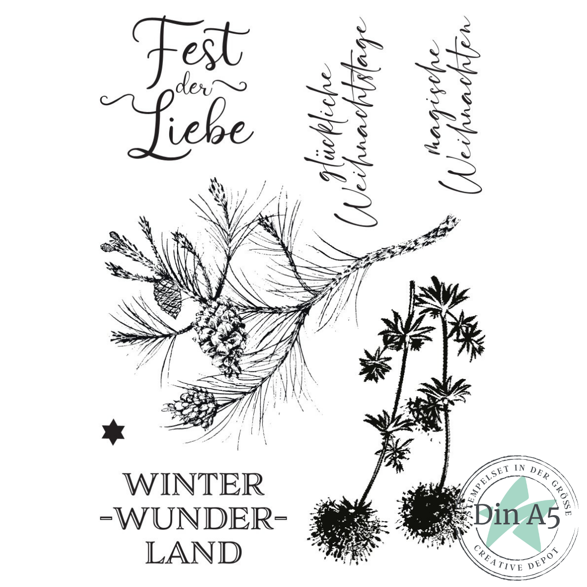 Stempelset - Winter-Wunder-Land 