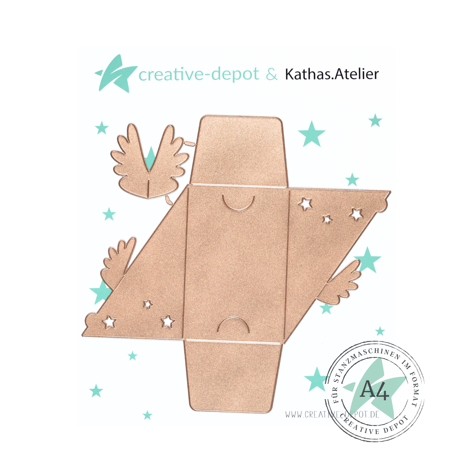 Die - Designline - Gutscheinumschlag mit Flügelchen