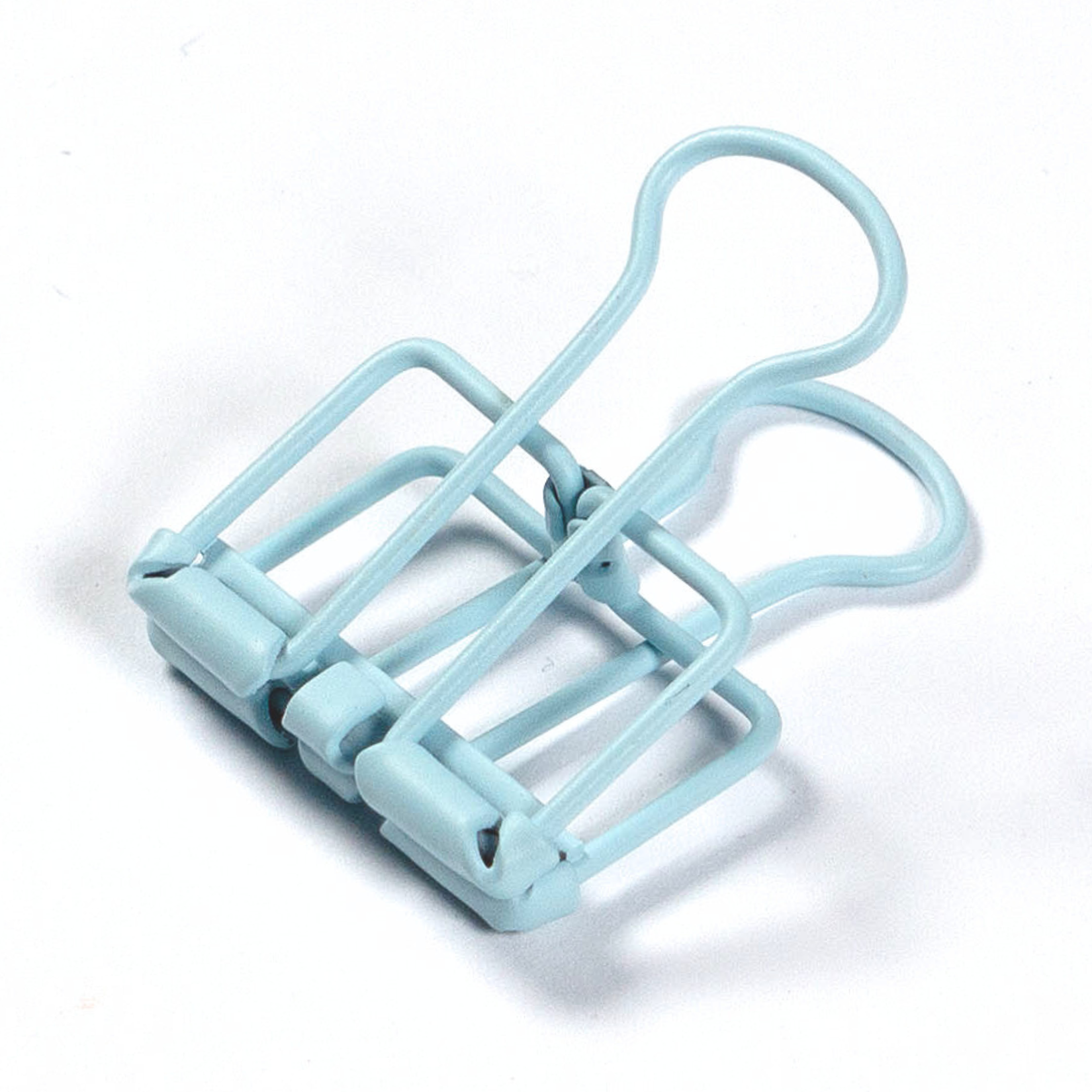 Binder Clip - Vintage Hellblau