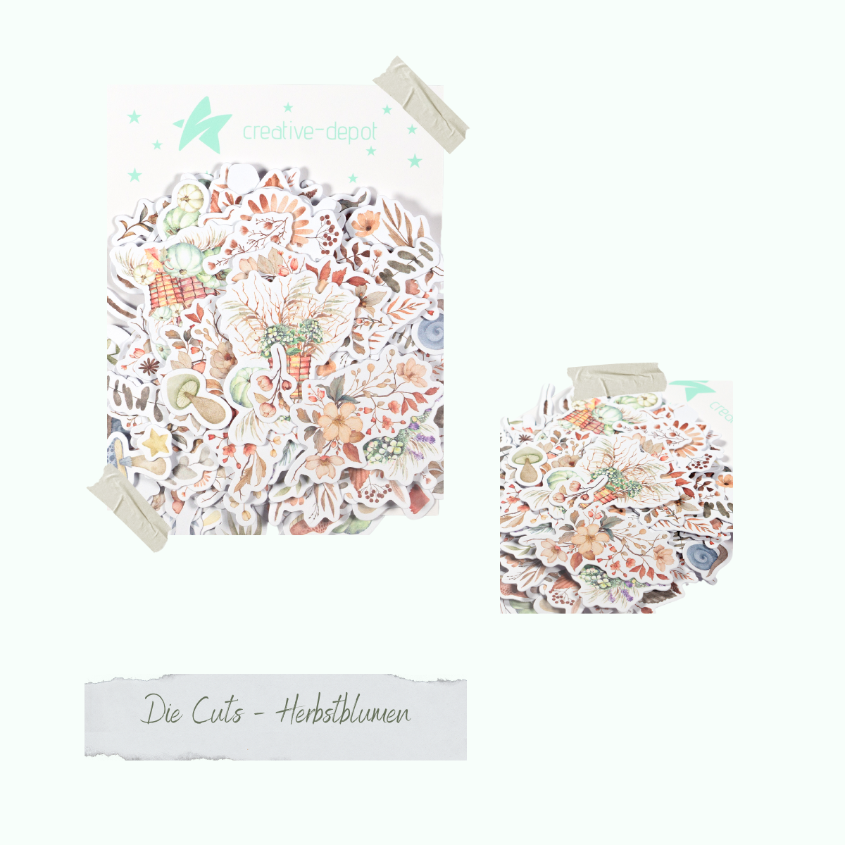 Die Cuts - Herbstblumen