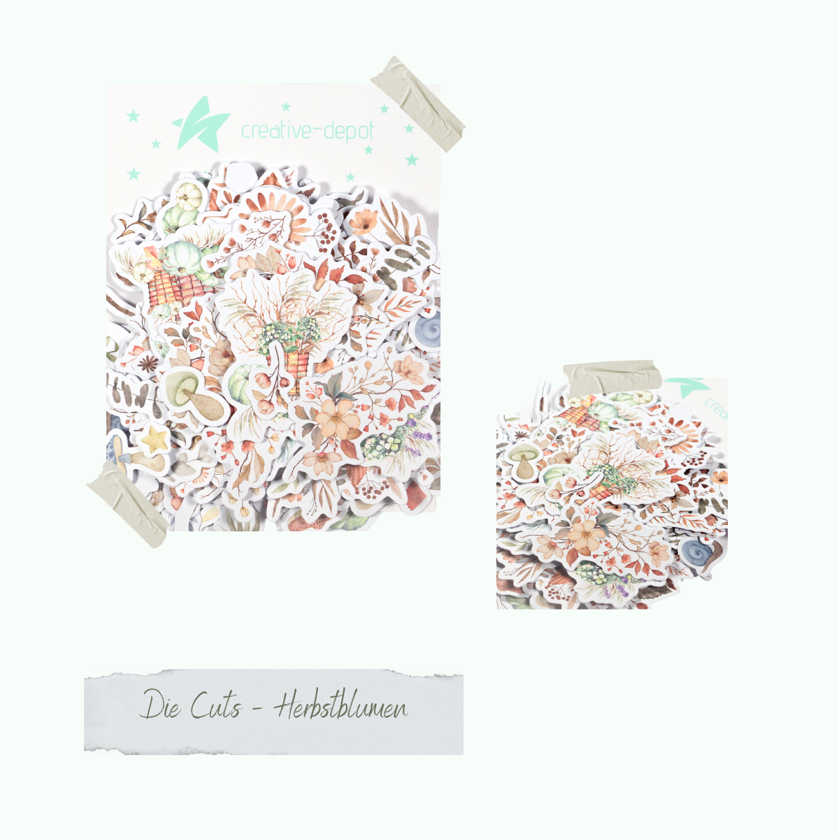 Die Cuts - Herbstblumen Die Cuts - Herbstblumen