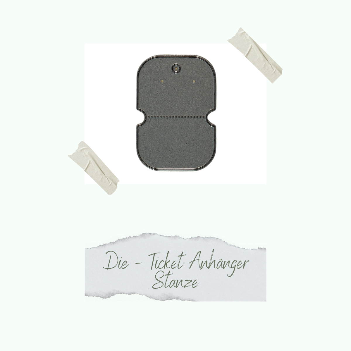 CD-Di-356_Die-Ticket-Anh-nger-Stanze Die - Ticket Anhänger Stanze - Nur noch so lange der Vorrat reicht