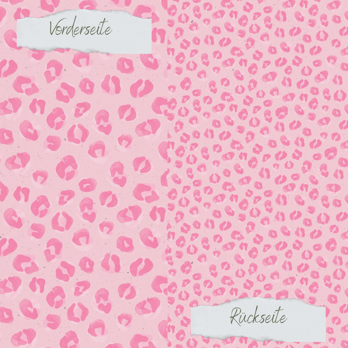 Papier à dessin - Designline - Leo Liebe - Rosa - Doppelseitig bedruckt Papier à dessin - Designline - Leo Liebe - Rosa - Doppelseitig bedruckt