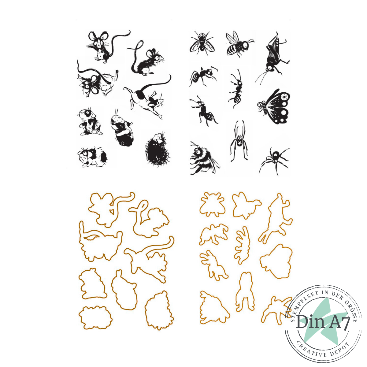 Bundle - Heikes Welt - Meerschweinchen & Ameisen