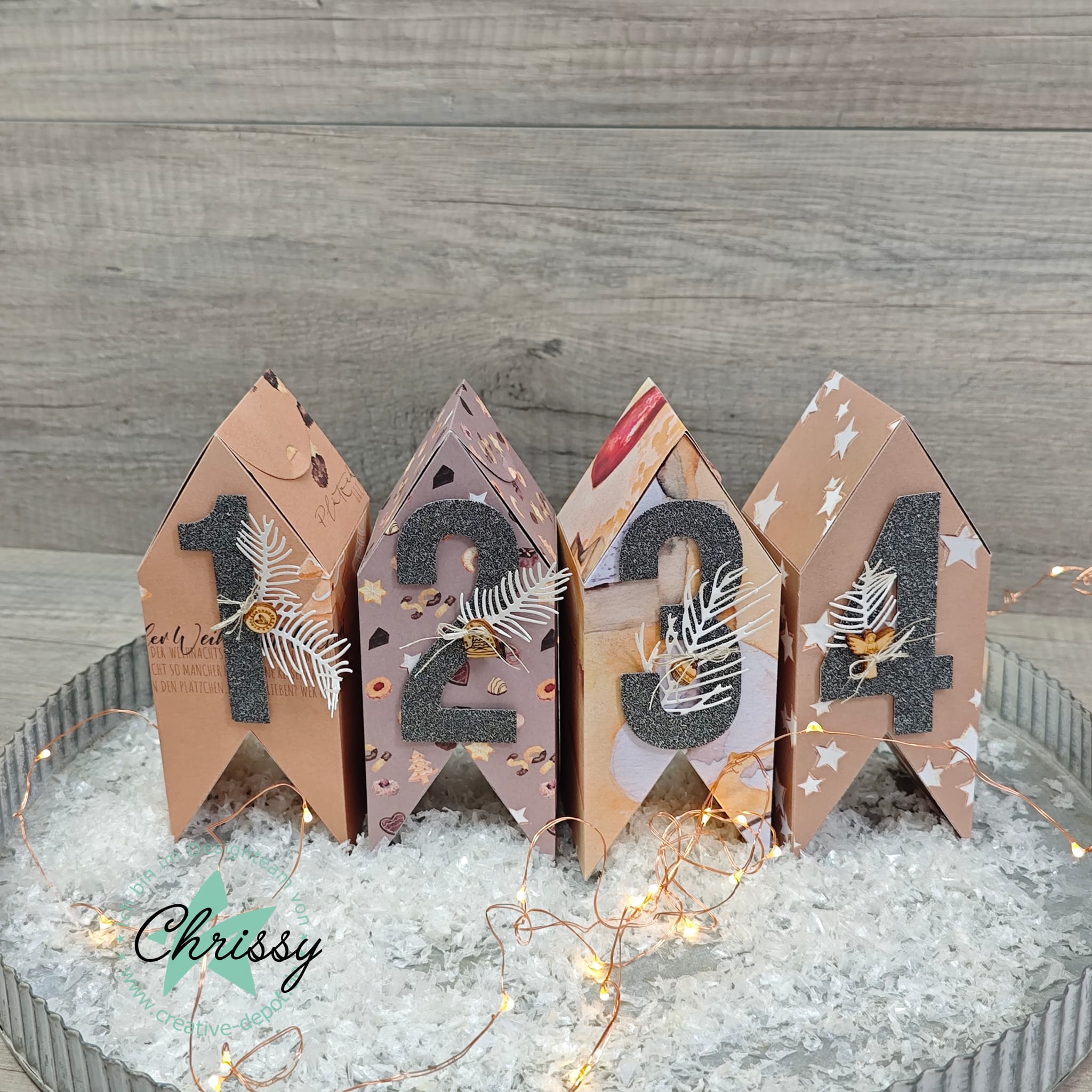 Die - Adventskalender Stapelbox