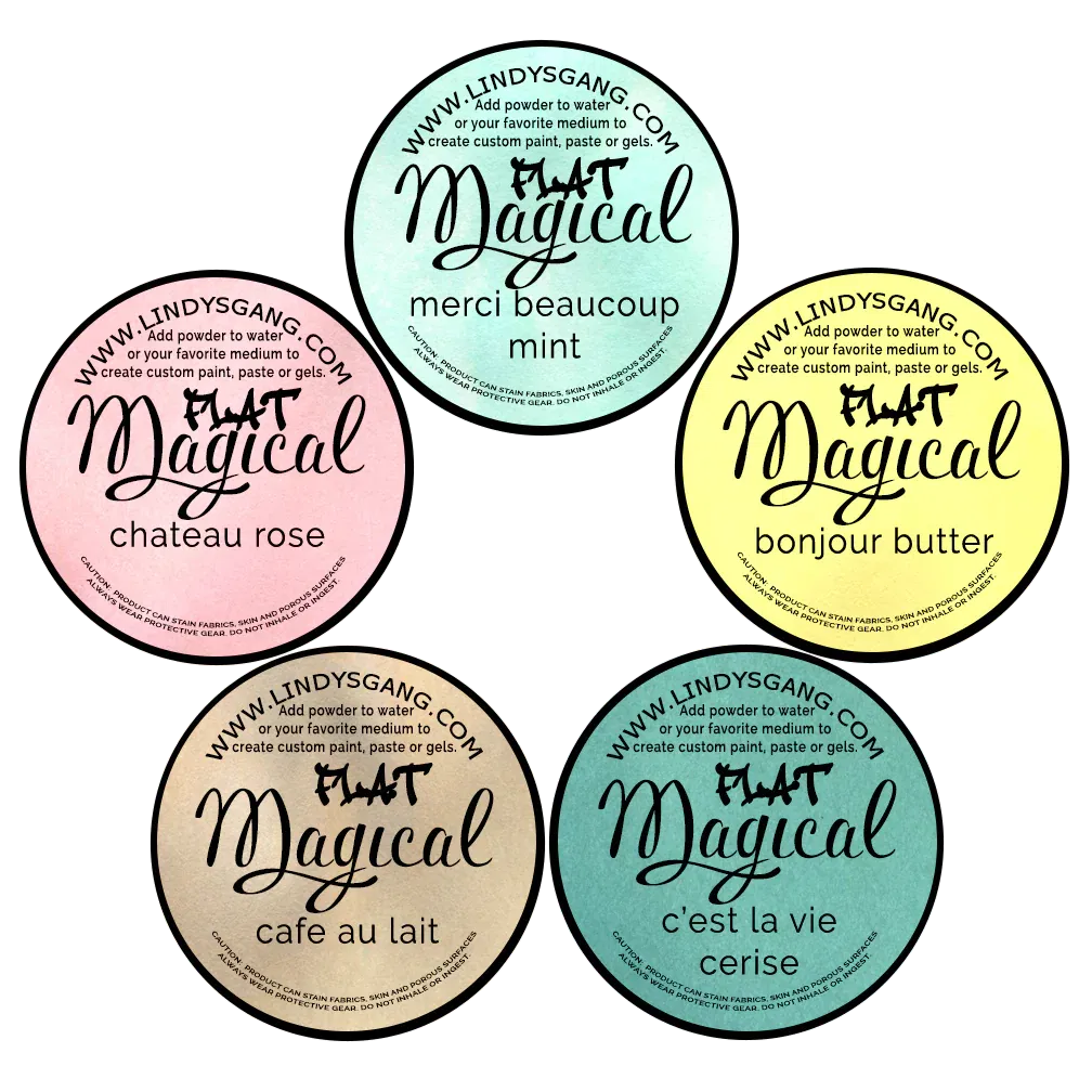 Lindys - Farbpulver - Tres Chic Flat Magicals