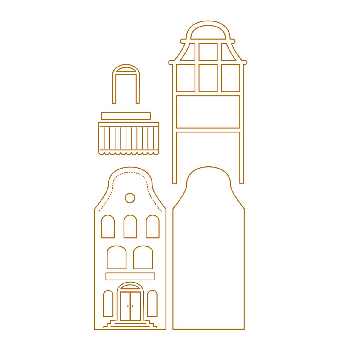 Die - Designline - World of Homes - Add-on - Old Town House