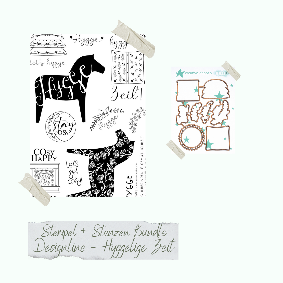 Bundle - Designline - Hyggelige Zeit - Stempelset & Stanzen  Bundle - Designline - Hyggelige Zeit - Stempelset & Stanzen
