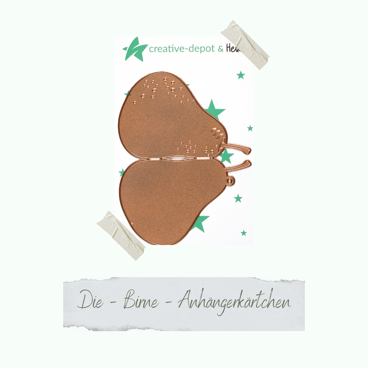 CD-Die-1215_Die-Birne-Anh-ngerk-rtchen Die - Birne - Anhängerkärtchen