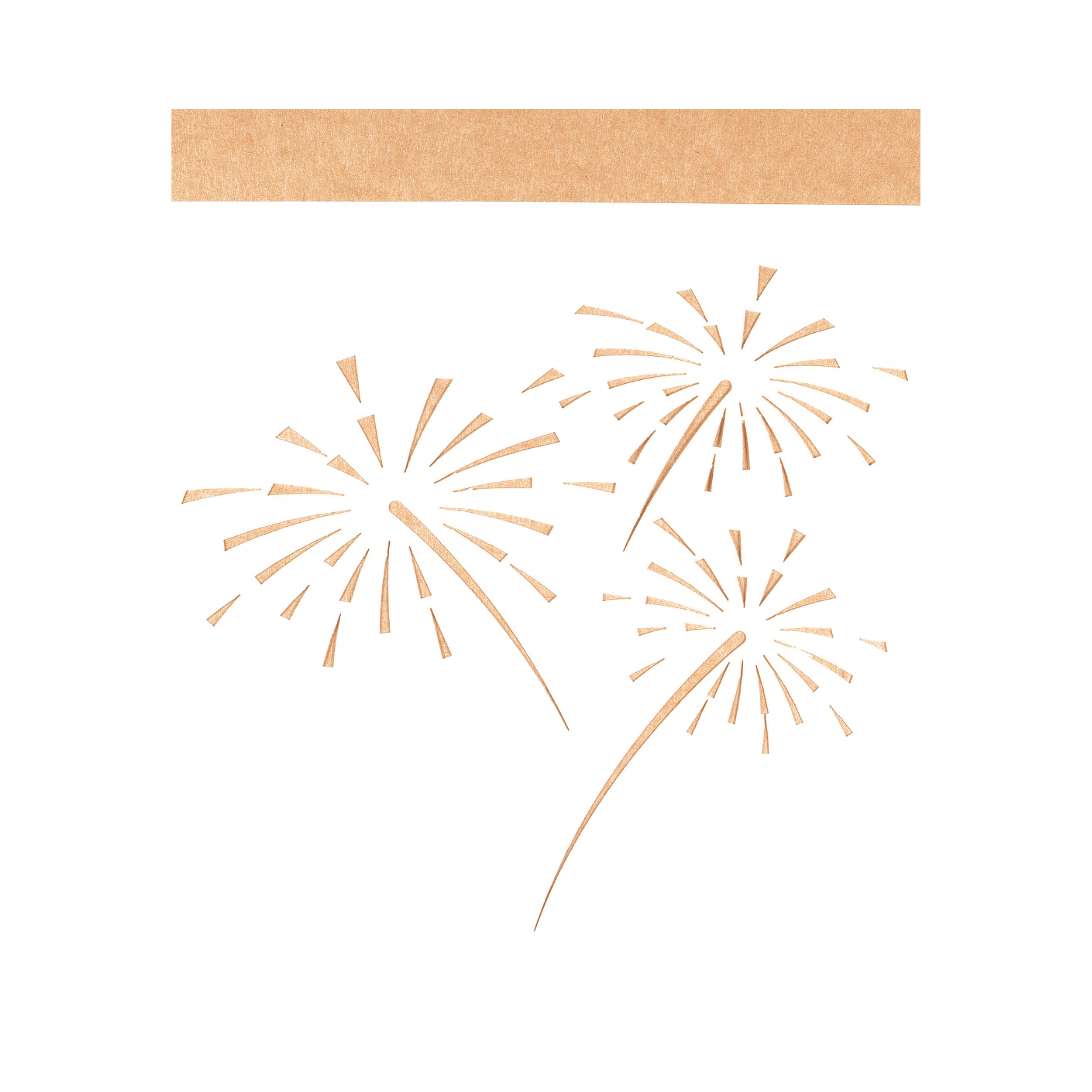 Schablone - Designline - Feuerspektakel