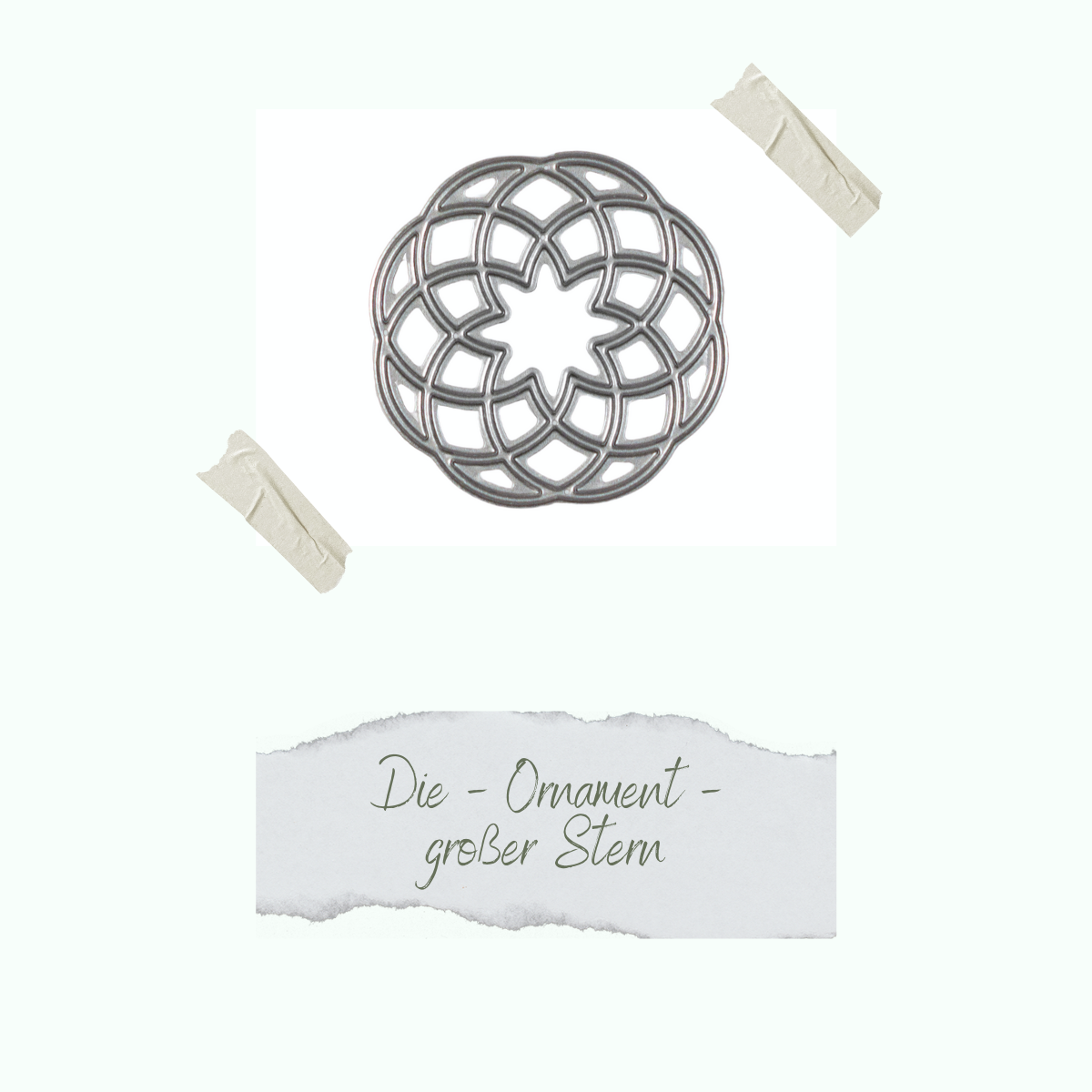 CD-Di-614_Die-Ornament-grosser-Stern Die - Ornament - großer Stern