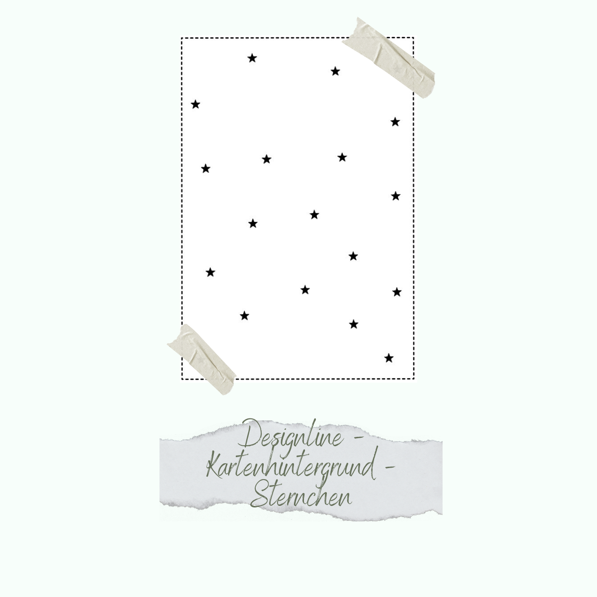 Stempelset - Designline - Kartenhintergrund - Sternchen