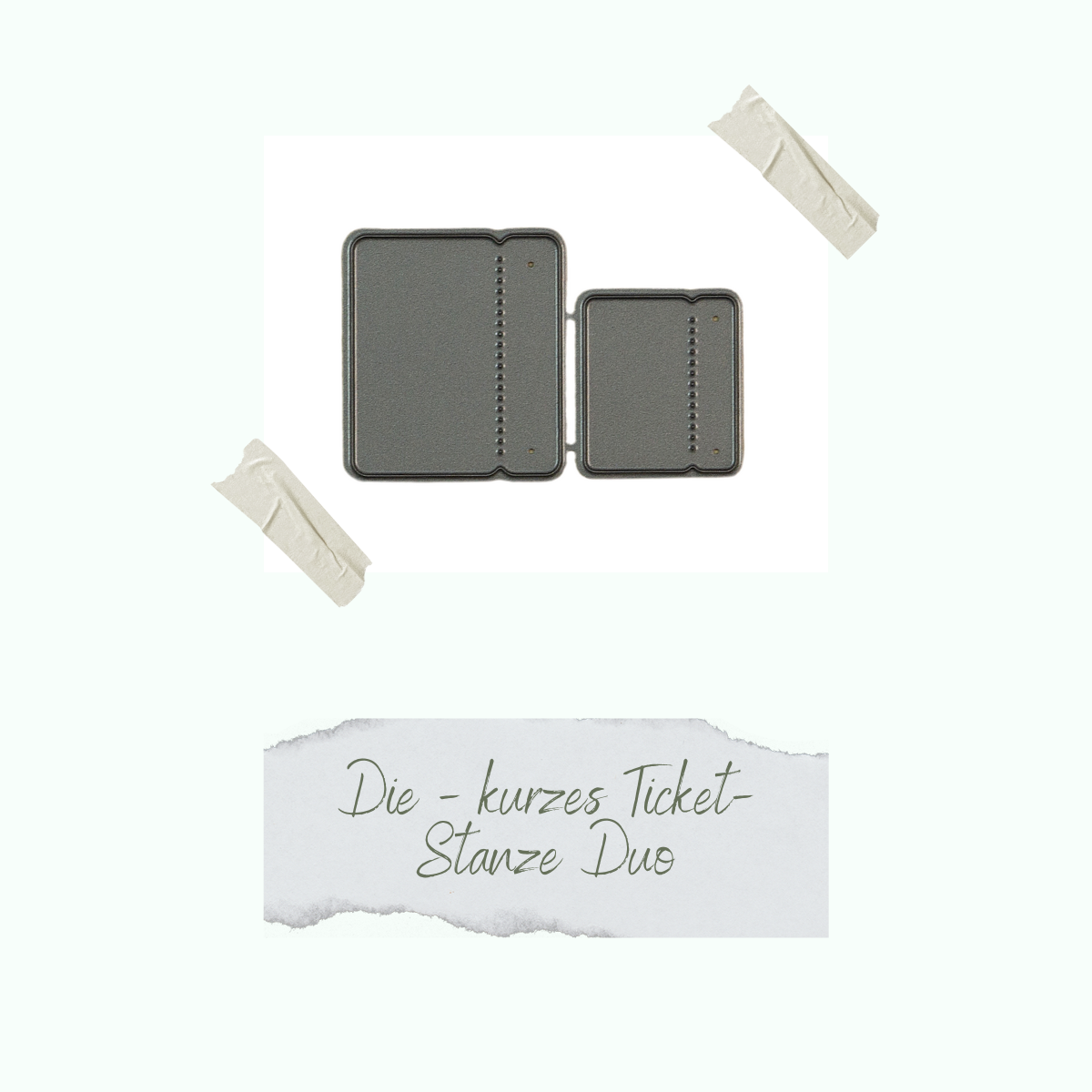 CD-Di-362_Die-kurzes-Ticket-Stanze-Duo Die - kurzes Ticket- Stanze Duo - Nur noch so lange der Vorrat reicht