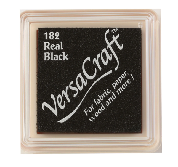 Stempelkissen - VersaCraft Mini – real black