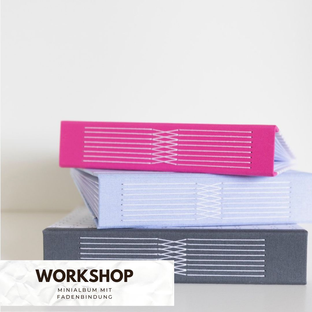 Workshop Minialbum mit Fadenbindung - 13.06.2026