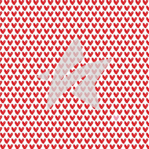 Designline-Kisses-Rote-Herzen Papel de diseño - Designline - Besos - Corazones rojos