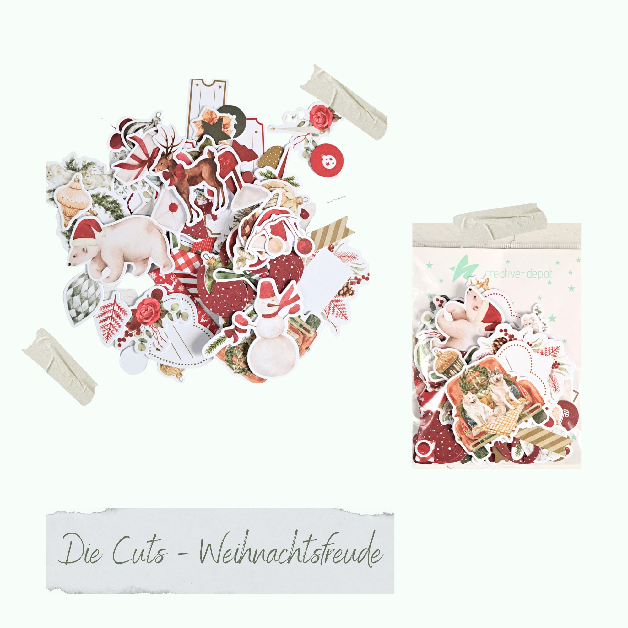 CD-DC-010 Die Cuts - Weihnachtsfreude