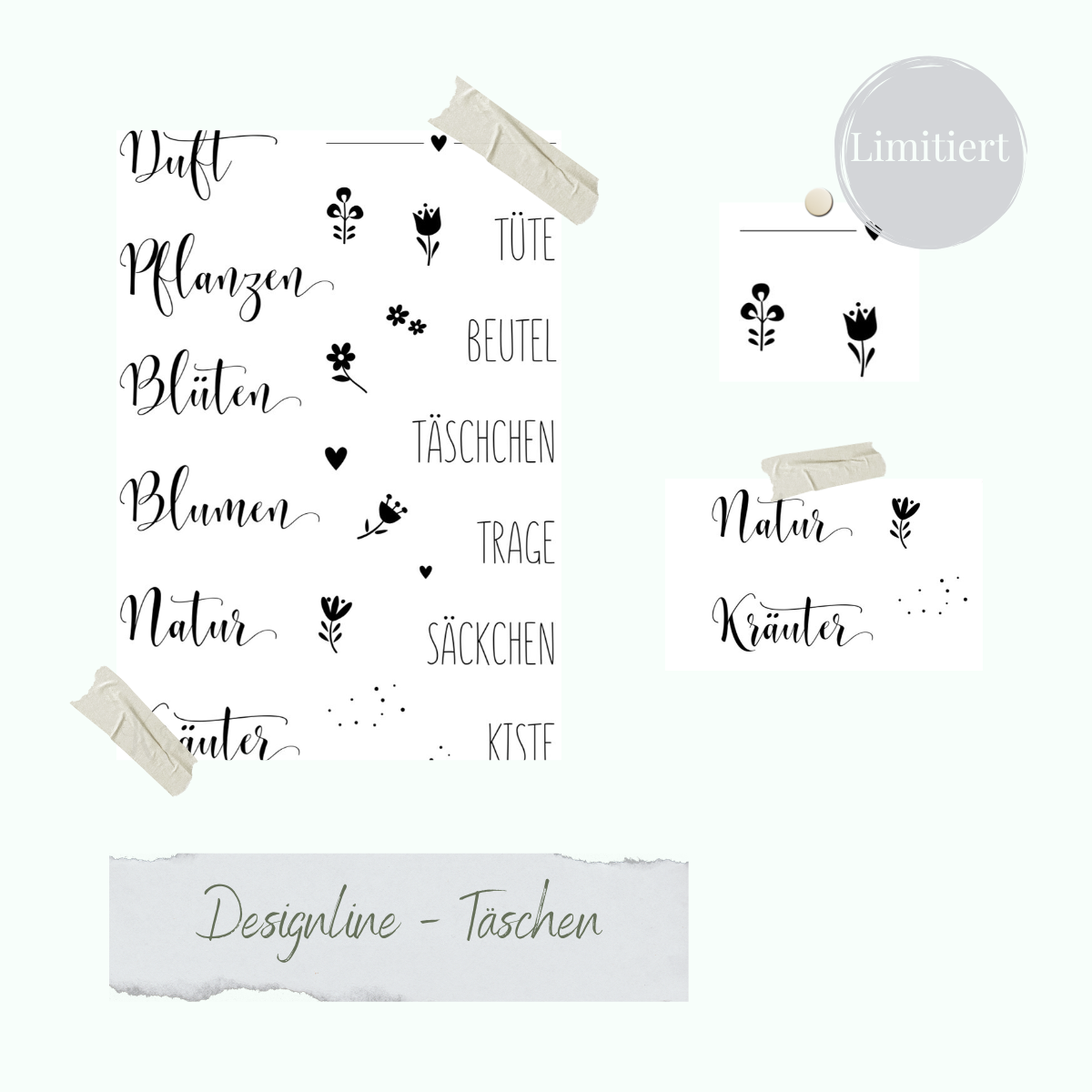 Stempelset - Designline - Täschchen Stempelset - Designline - Täschchen