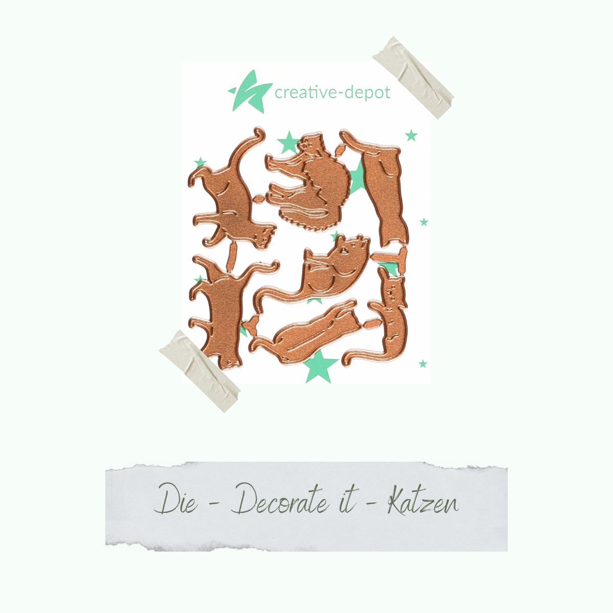CD-Die-1320_Die-Decorate-it-Katzen Die - Decorate it - Katzen