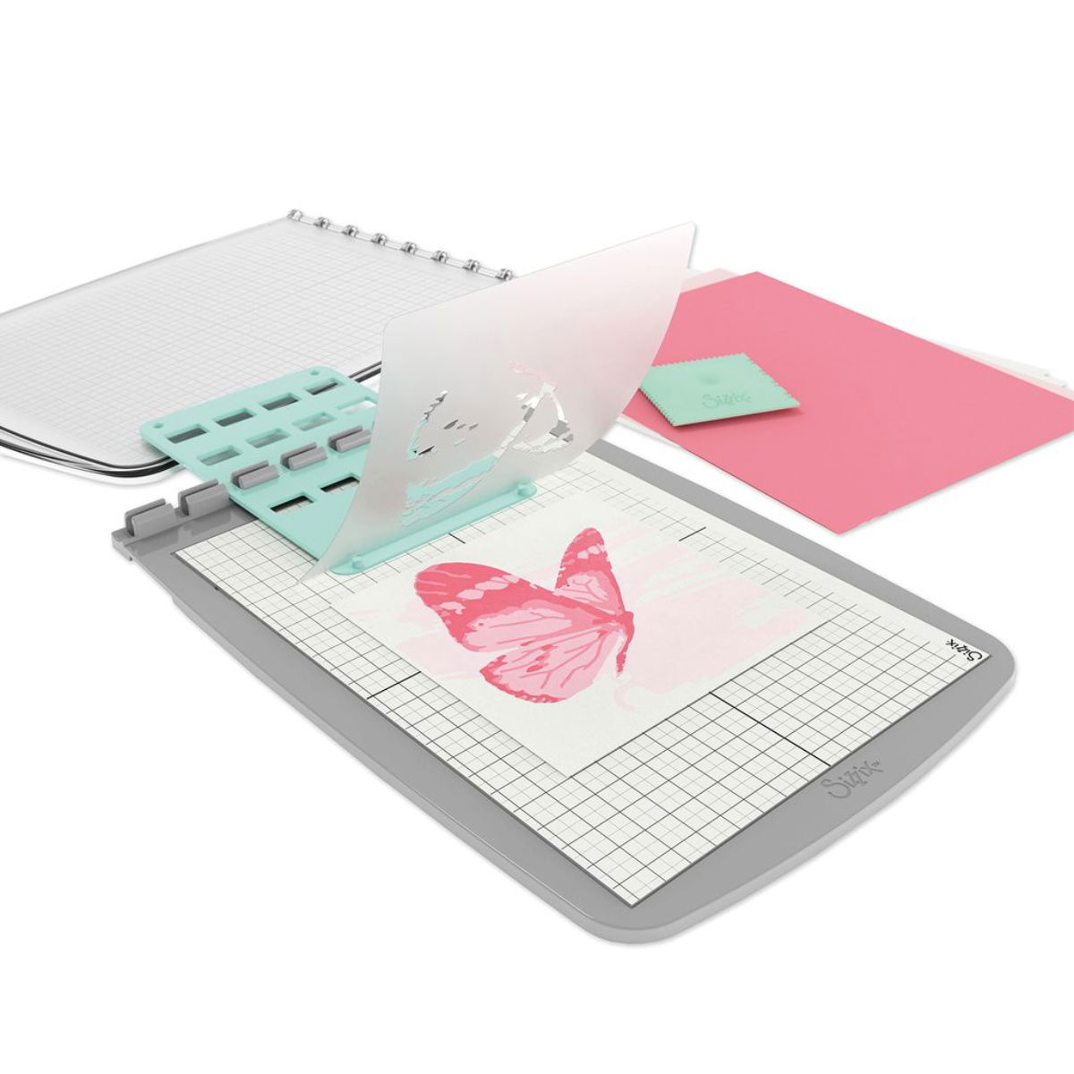 Sizzix - Stencil & Stamp Tool - Stempelhilfe
