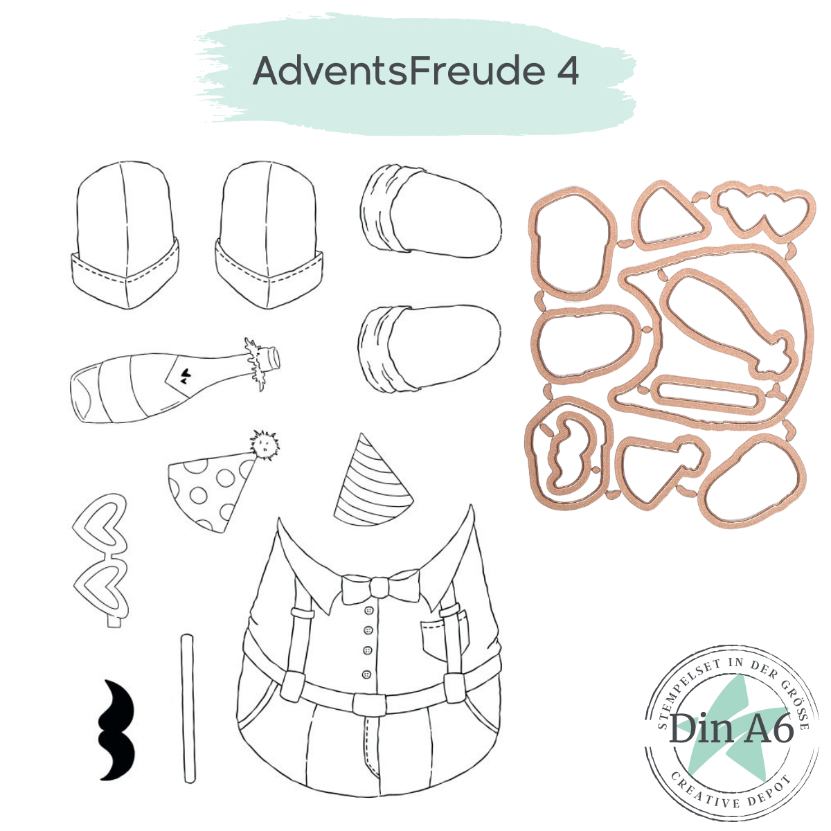 Adventsfreude 4 - Hampelbär - Add On - Party