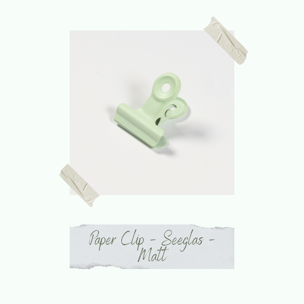 CD-ZB-098_Paper-Clip-Seeglas-Matt Paper Clip - Seeglas