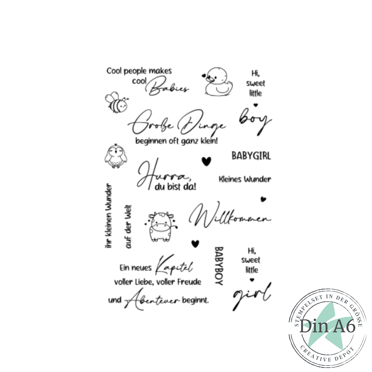 Stempelset - Kleines Wunder 
