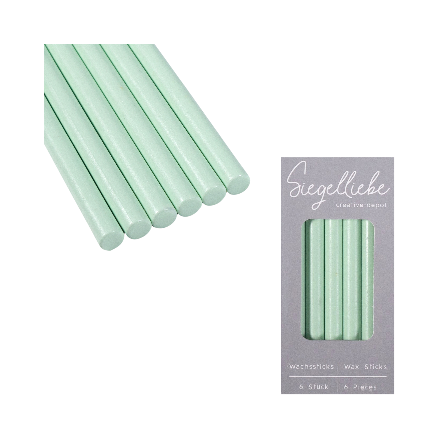 Bâtons de cire - Soft Mint - Siegelliebe
