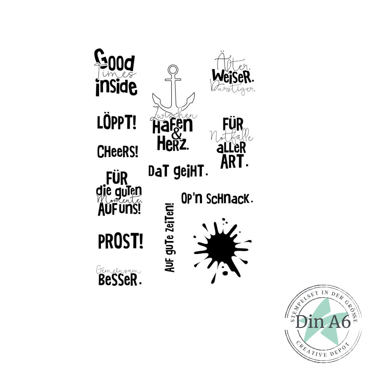 Stempelset - Dat geiht