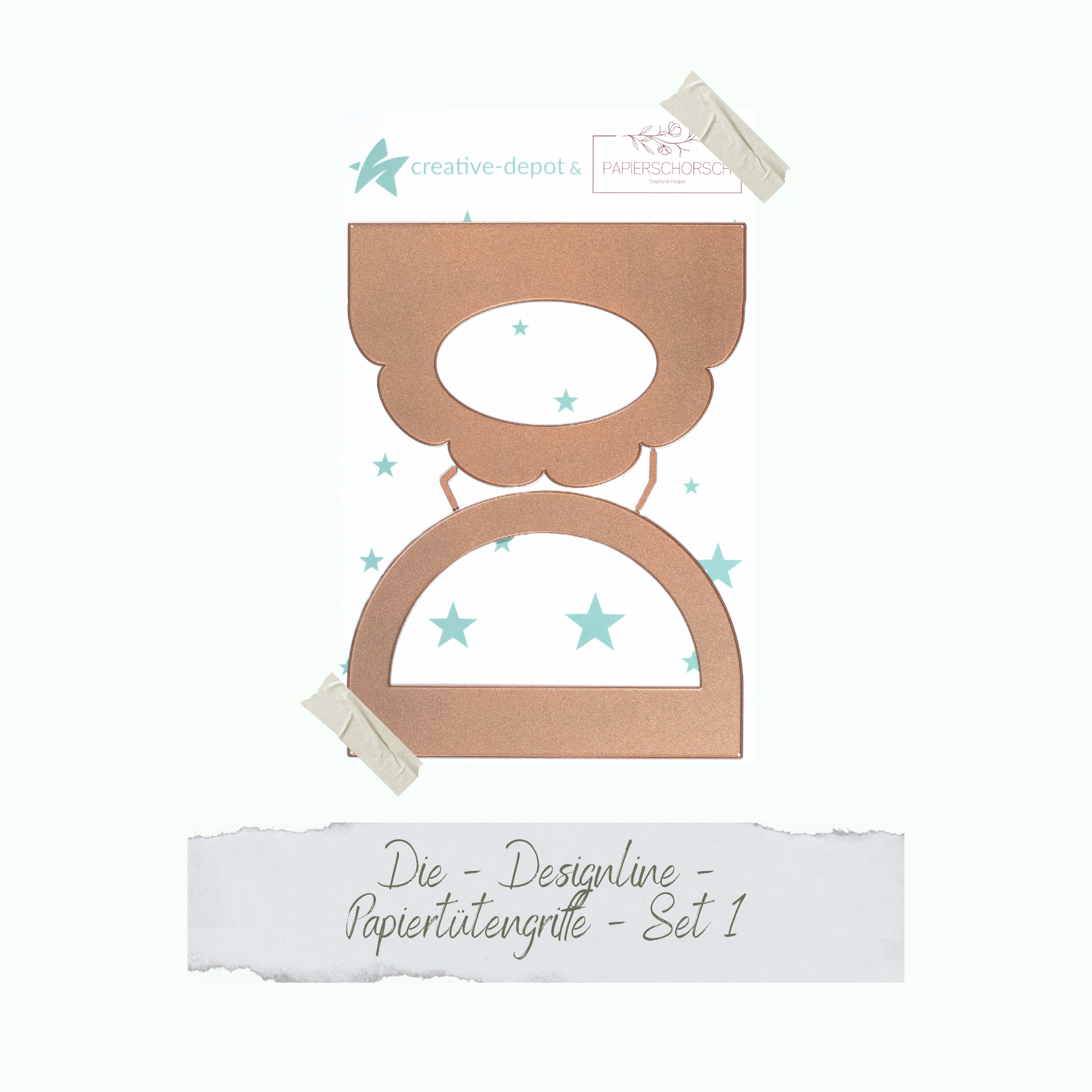 Die - Designline - Papiertütengriffe Set 1 Die - Designline - Papiertütengriffe Set 1