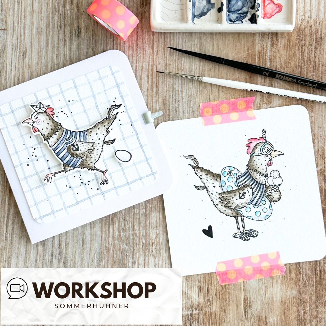 Zoom Workshop Sommerhühner mit Treeebird am 22.05.2026