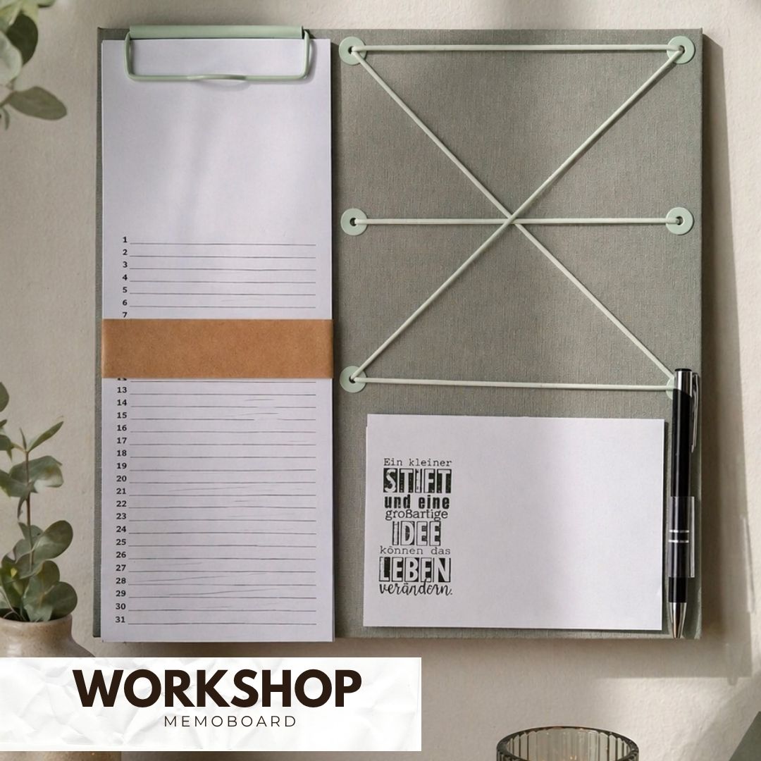 Workshop in Assel Memoboard am 23.10.2026