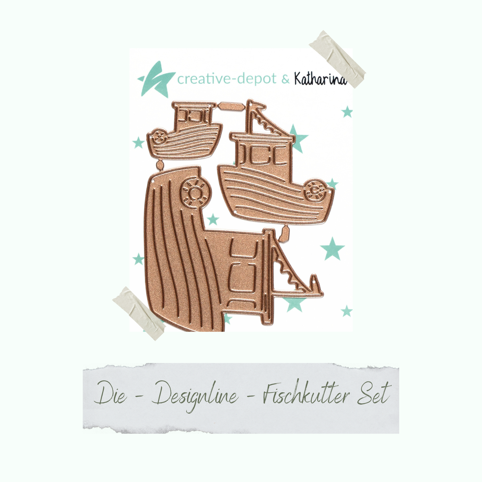 Die - Designline - Fischkutter Set