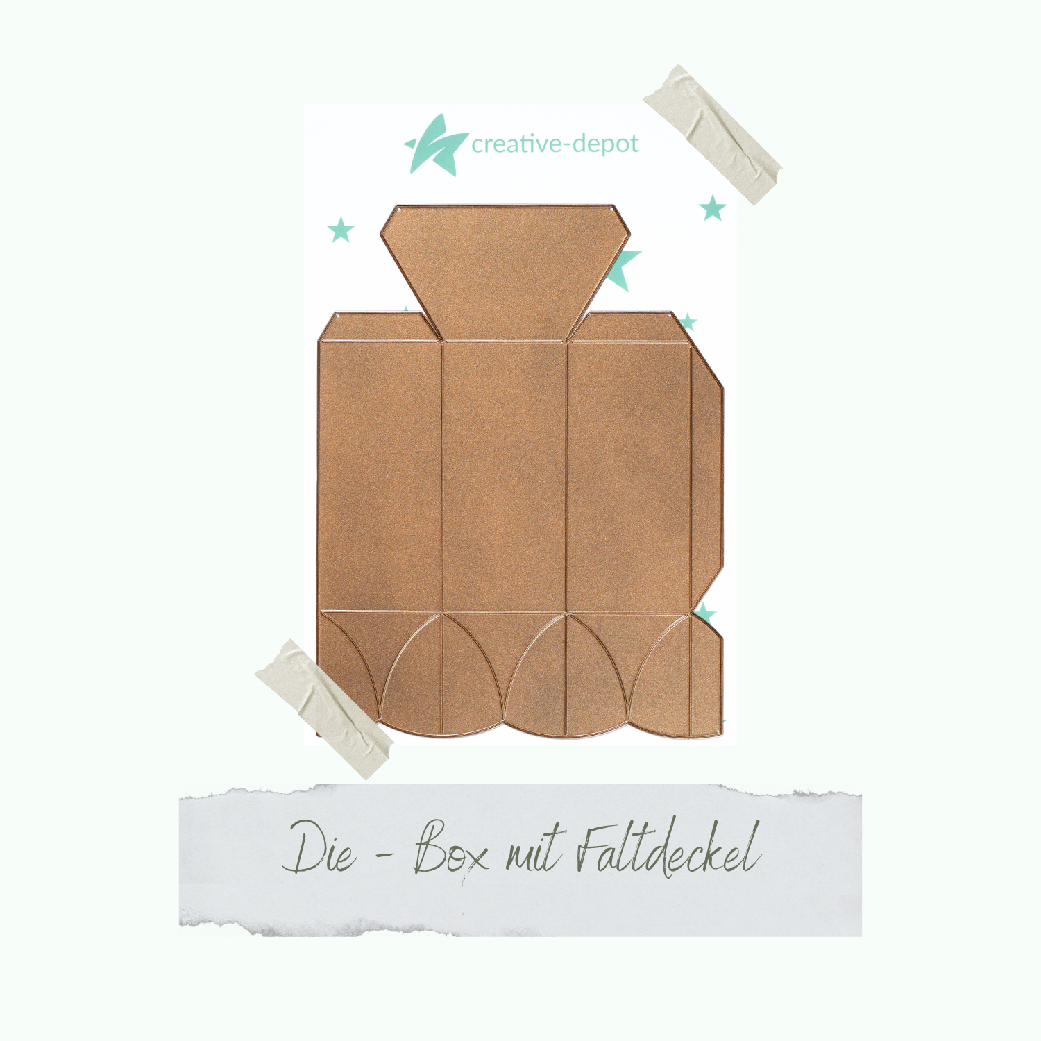 !!! Vorbestellung!!! Die - Box mit Faltdeckel