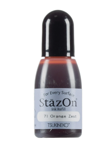 StazOn - Nachfülltinte - Orange Zest 15ml 
