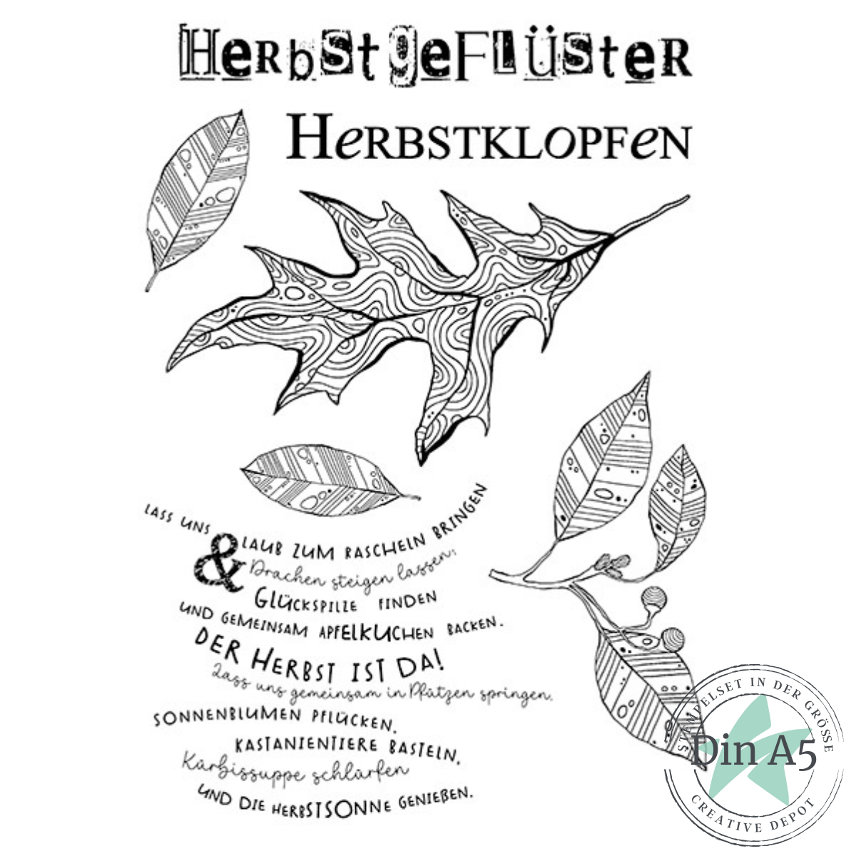 Stempelset - Herbstgeflüster