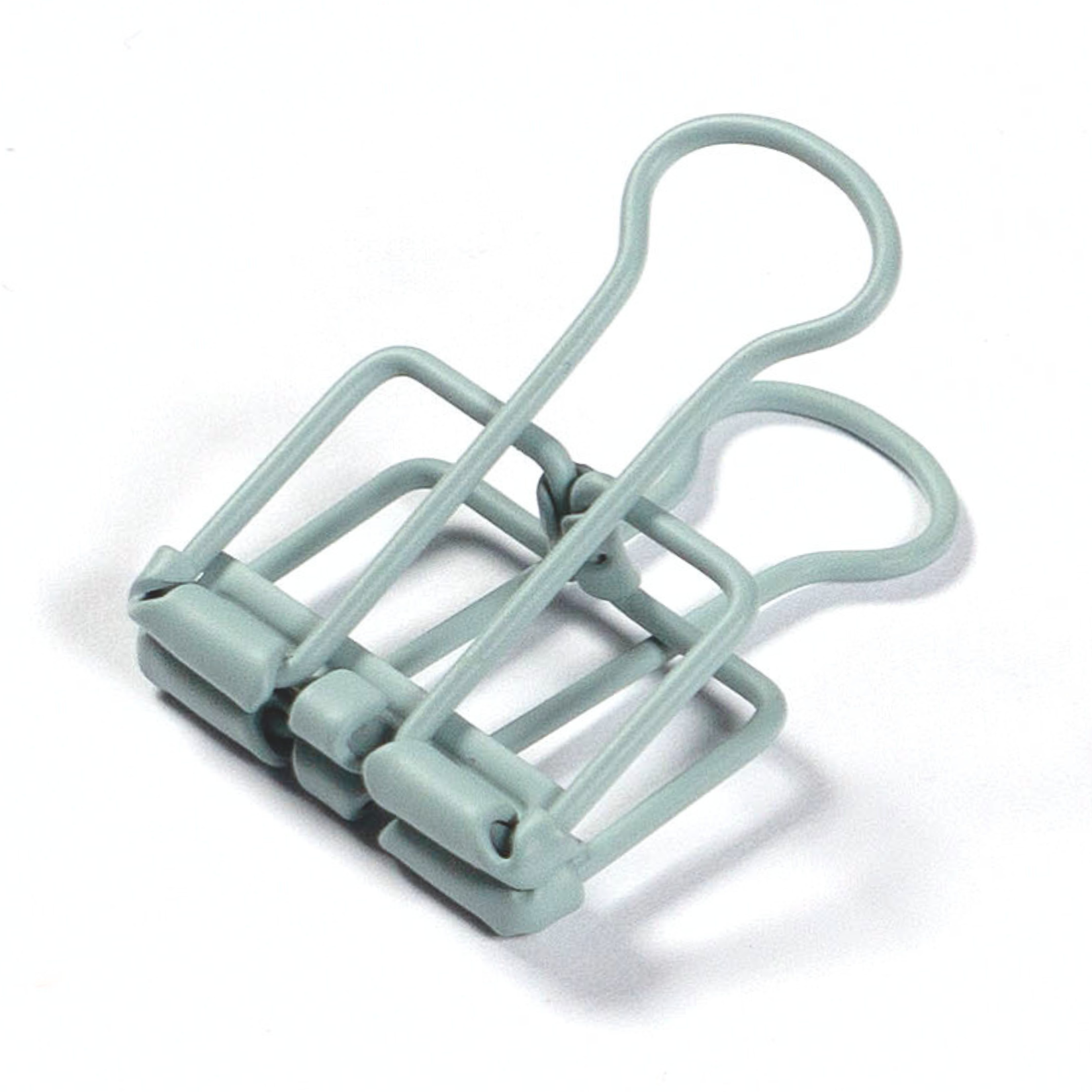 Binder Clip - Graugrün