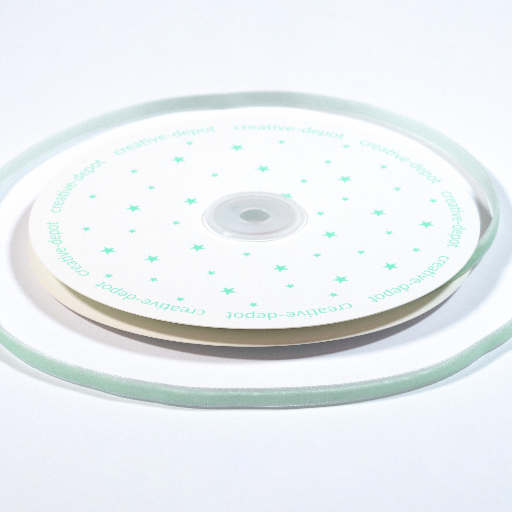 Samtband - Vintage Mint - Bänderliebe Samtband - Vintage Mint - Bänderliebe