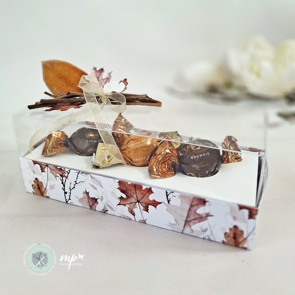 Papier décoratif - La magie des feuilles - Imprimé recto-verso