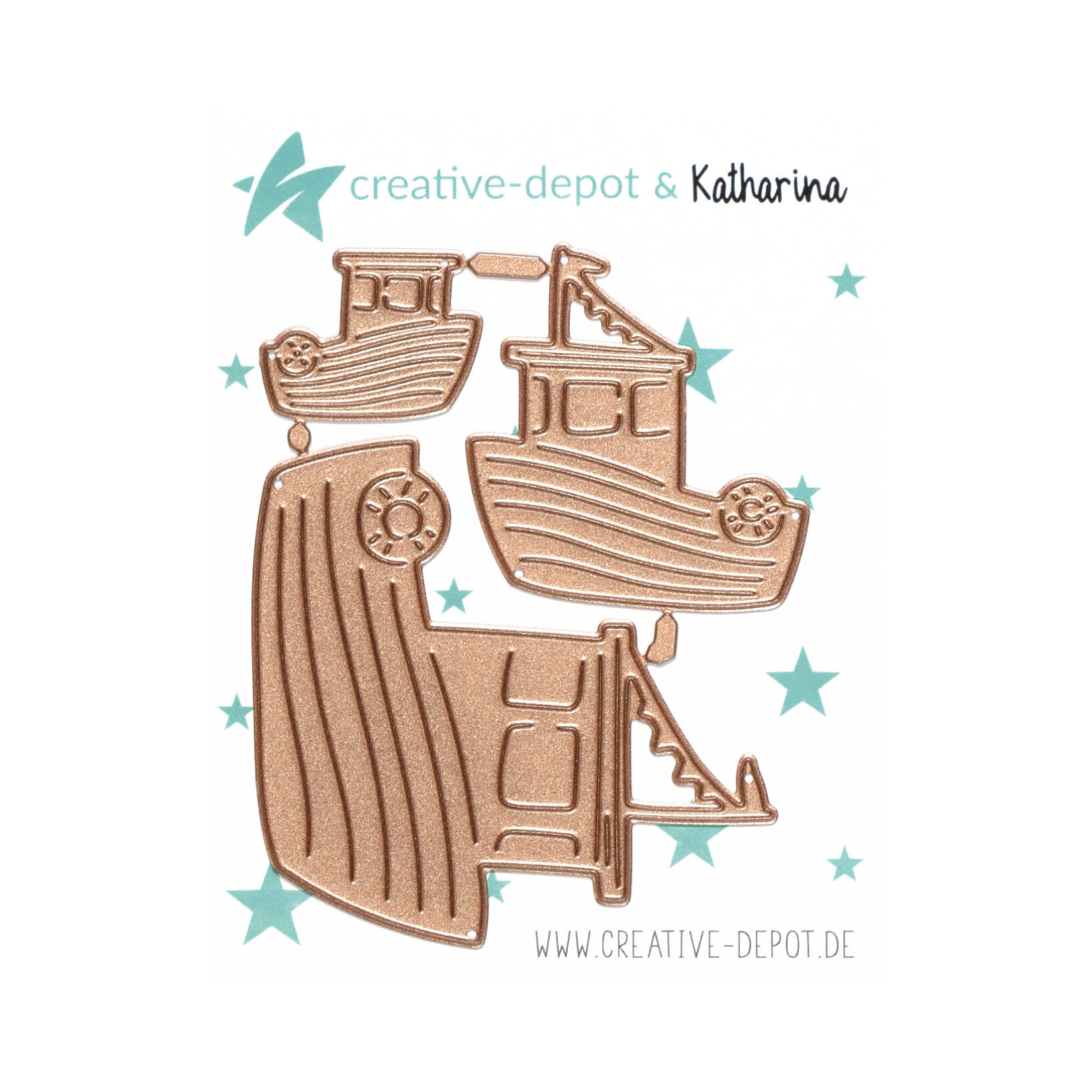 Die - Designline - Fischkutter Set